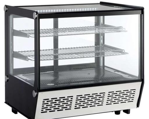 Vitrina refrigerada sobremostrador Cristal Recto 710X568X686h mm Línea Pekín XCW120Z